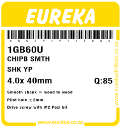 1GB60 - Chipboard Screw -1GB60_Label_T